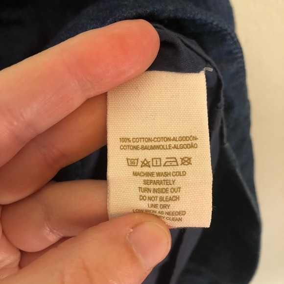 Free People New Romantics Denim Dress Size 0 - Picture 6 of 7